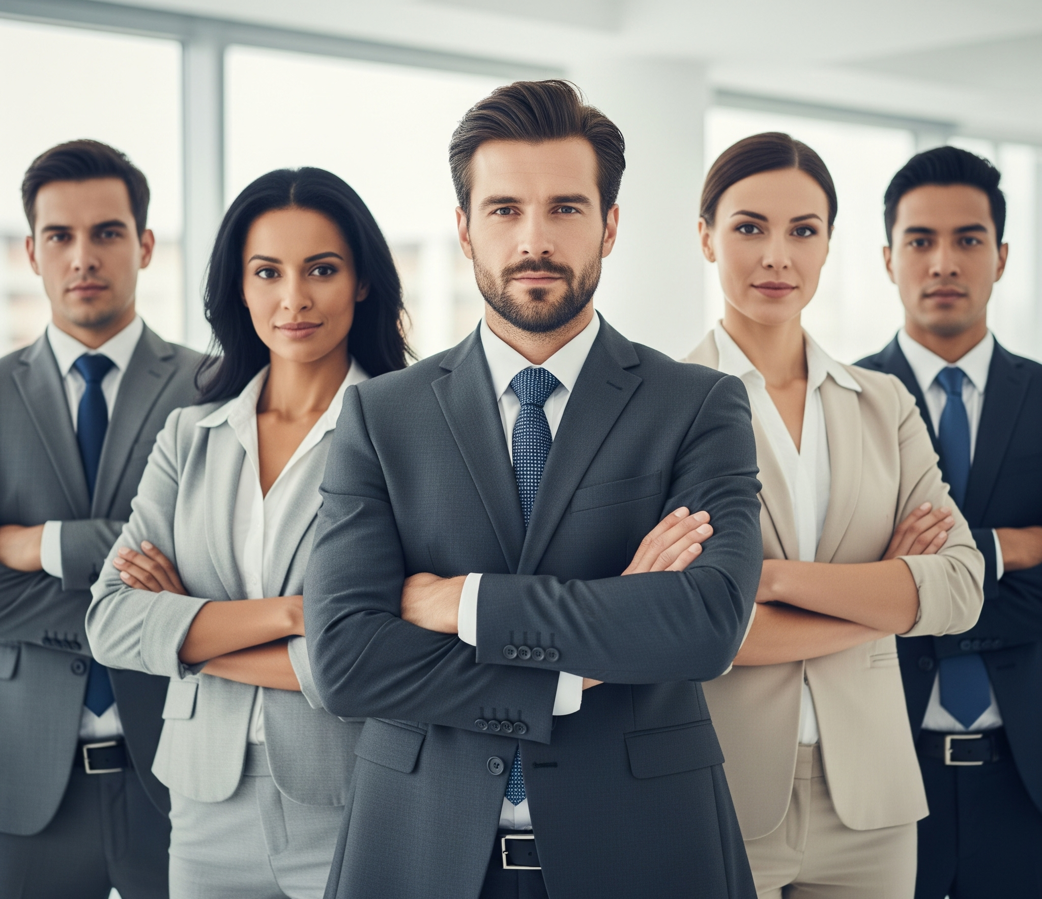 A team of professionals working together.